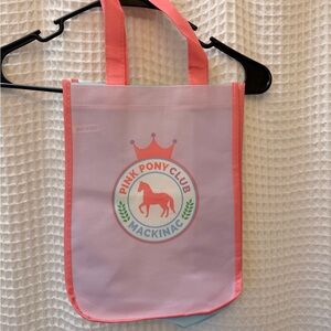 Pink Pony Club Kids Tote Bag - Pink